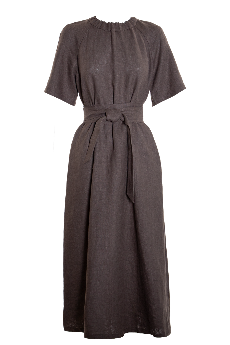 ANITA Linen Midi Dress