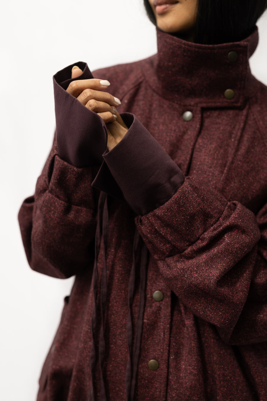 MAJ Shirt - Burgundy