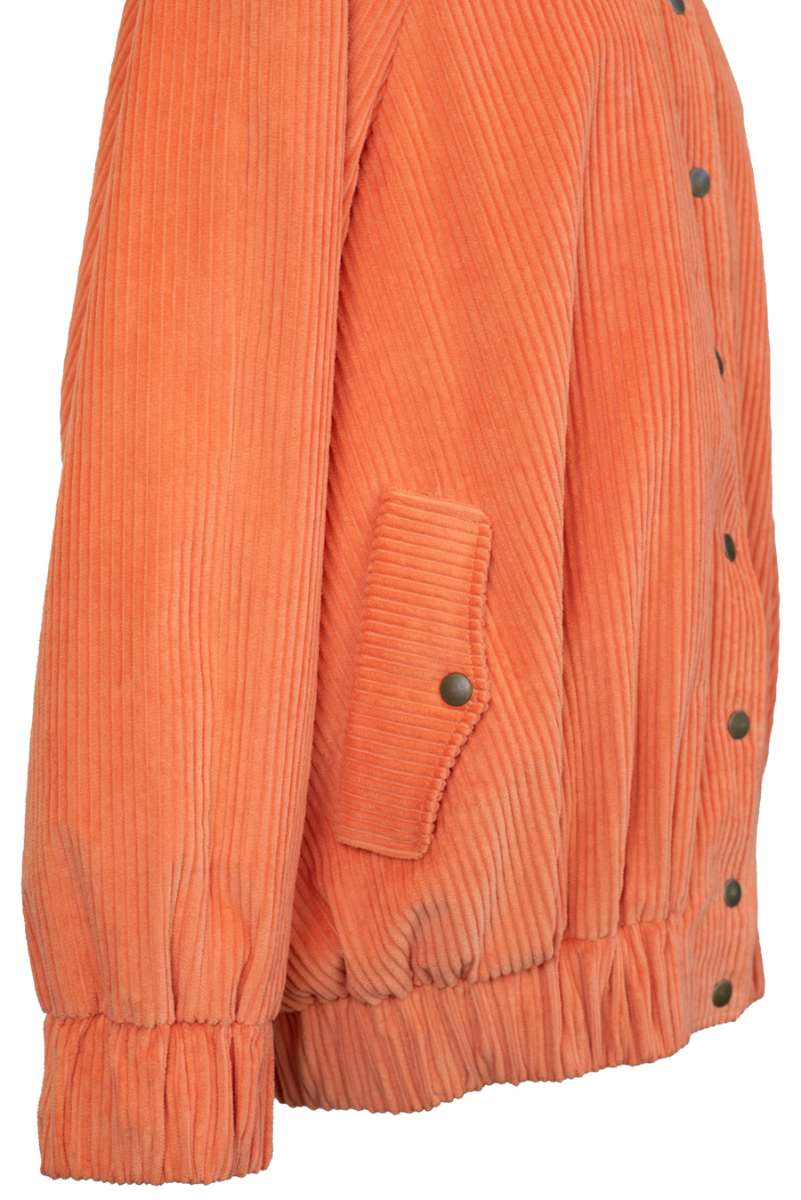 NIKO Corduroy Bomber Jacket -  Apricot