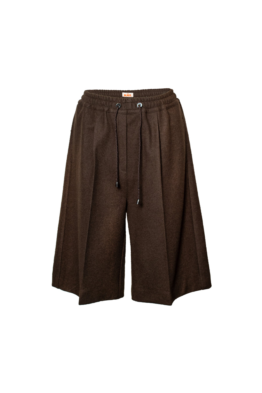 CHLOET Wool Pants - Chocolate