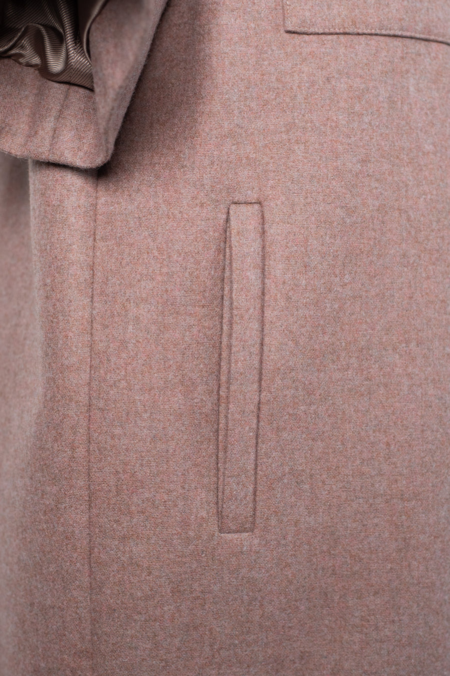 DIANE Wool Coat - Kisel