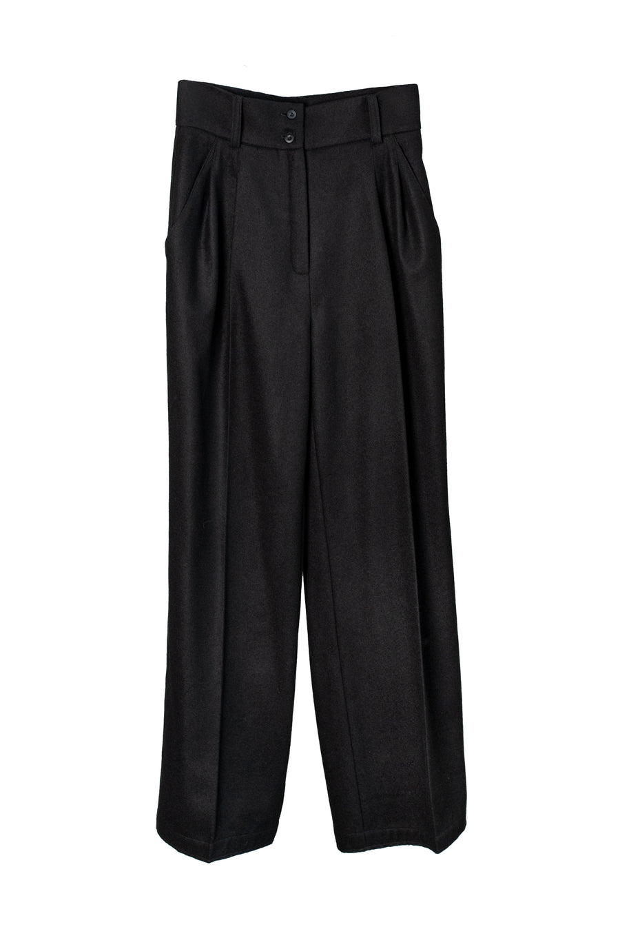 ELISE Wool Pants - Black