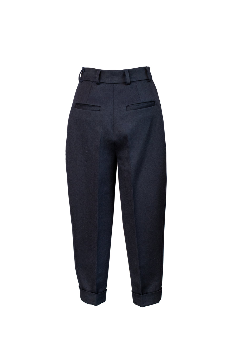 KYRA Wool Pants - Dark Blue