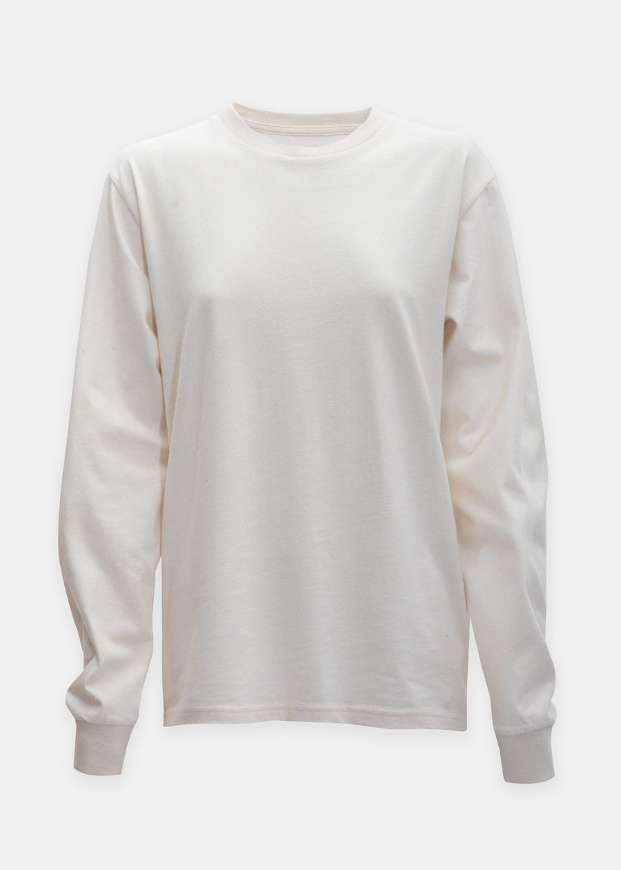 Unisex Longsleeve Shirt - Cream White