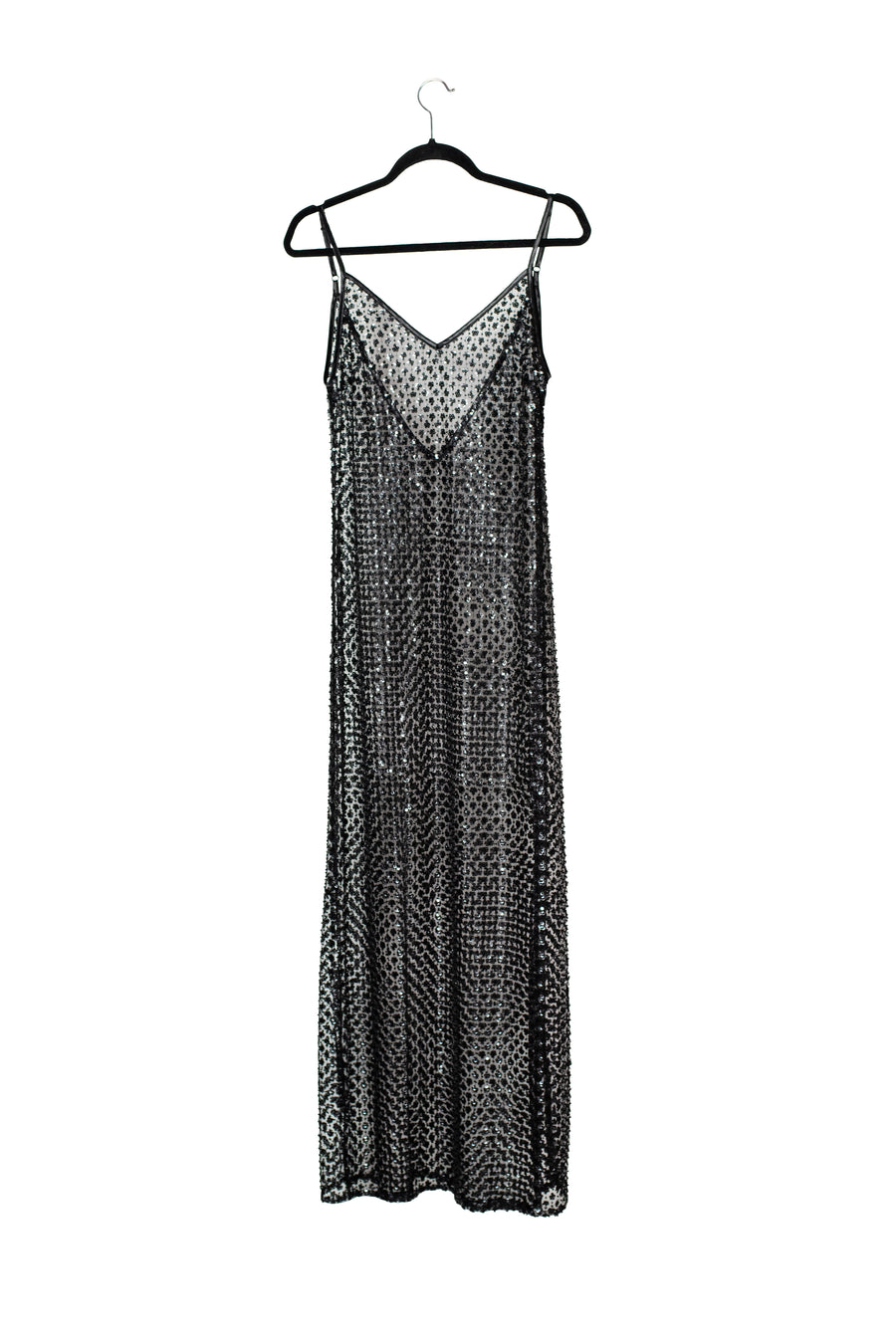 MICHELE Embellished Dress - Black