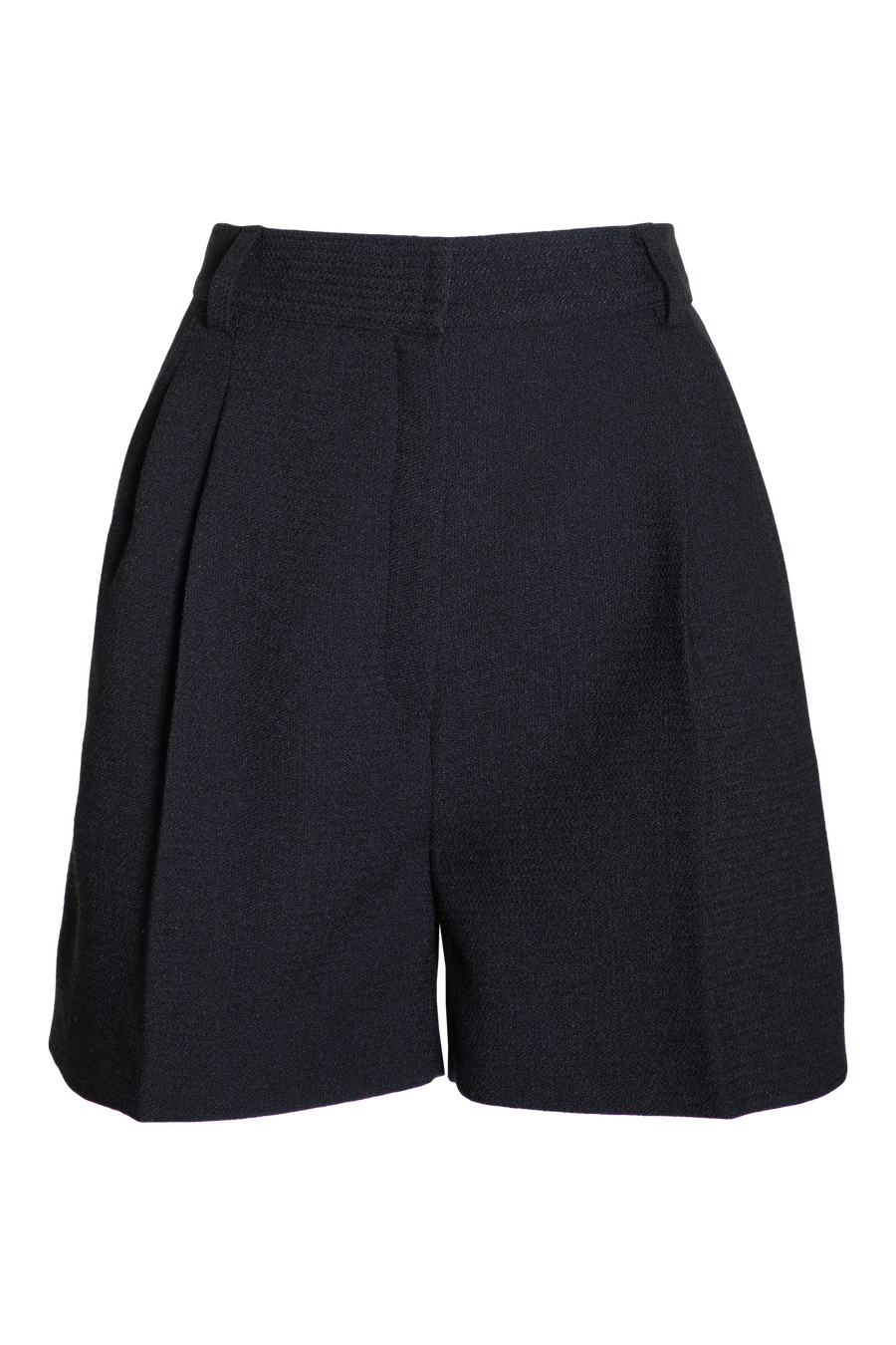 MARIS High-Waisted Shorts - Black