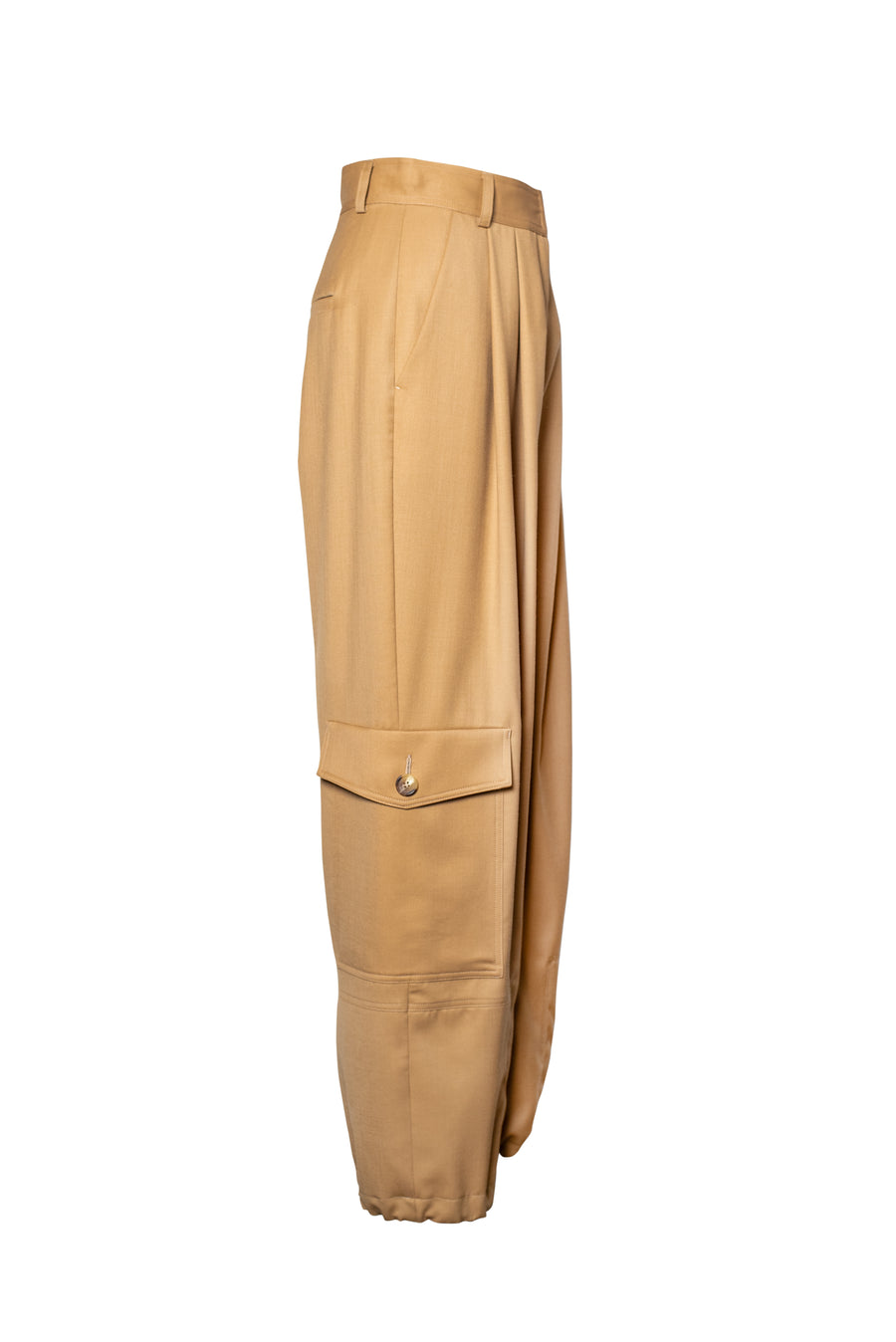 TARA Wool Pants - Camel