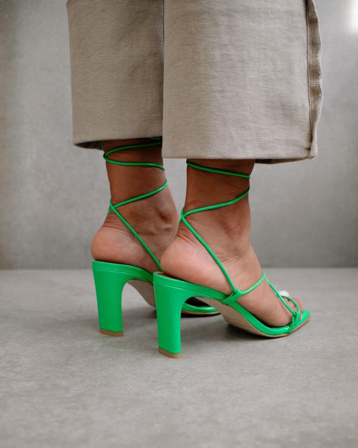 ALOHAS Bellini Heels - Neon Green