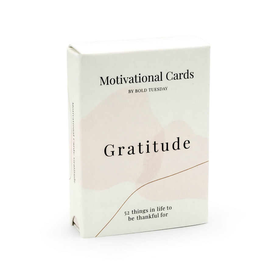 BOLD TUESDAY Motivational Cards - Gratitude